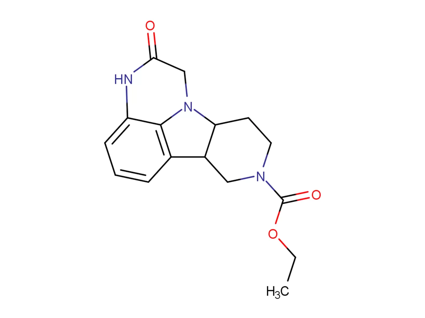 (6bR,10aS)-2-oxo-2,3,6b,9,10,10a-hexahydro-1H,7H-pyrido[3',4':4,5]pyrrolo[1,2,3-de]quin oxaline-8-carboxylic acid ethyl ester