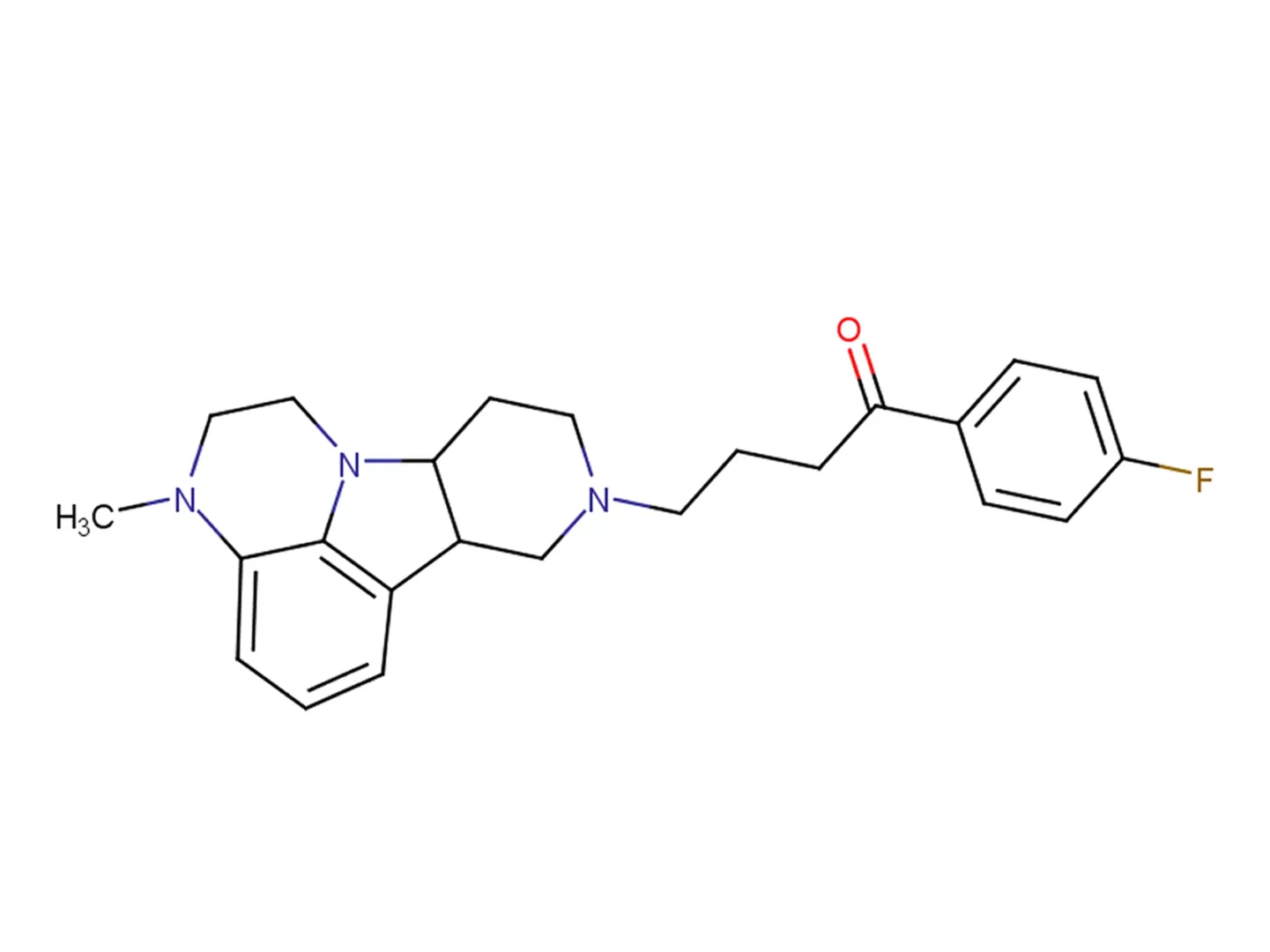 1-(4-fluorophenyl)-4-((6bs,10ar)-3-methyl-2,3,6b,9,10,10a-hexahydro-1H-pyrido[3',4':4,5]pyrrolo[1,2,3-de]quinoxalin-8(7H)-yl)butan-1-one